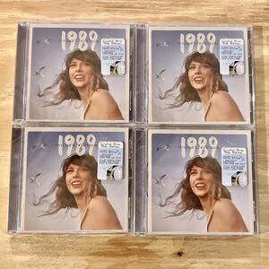 1989 Taylor's Version Crystal Skies Blue Edition CD, 4-PACK